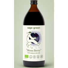 Sage-green BIO 100% aroniju sula Moon Berry, 1l